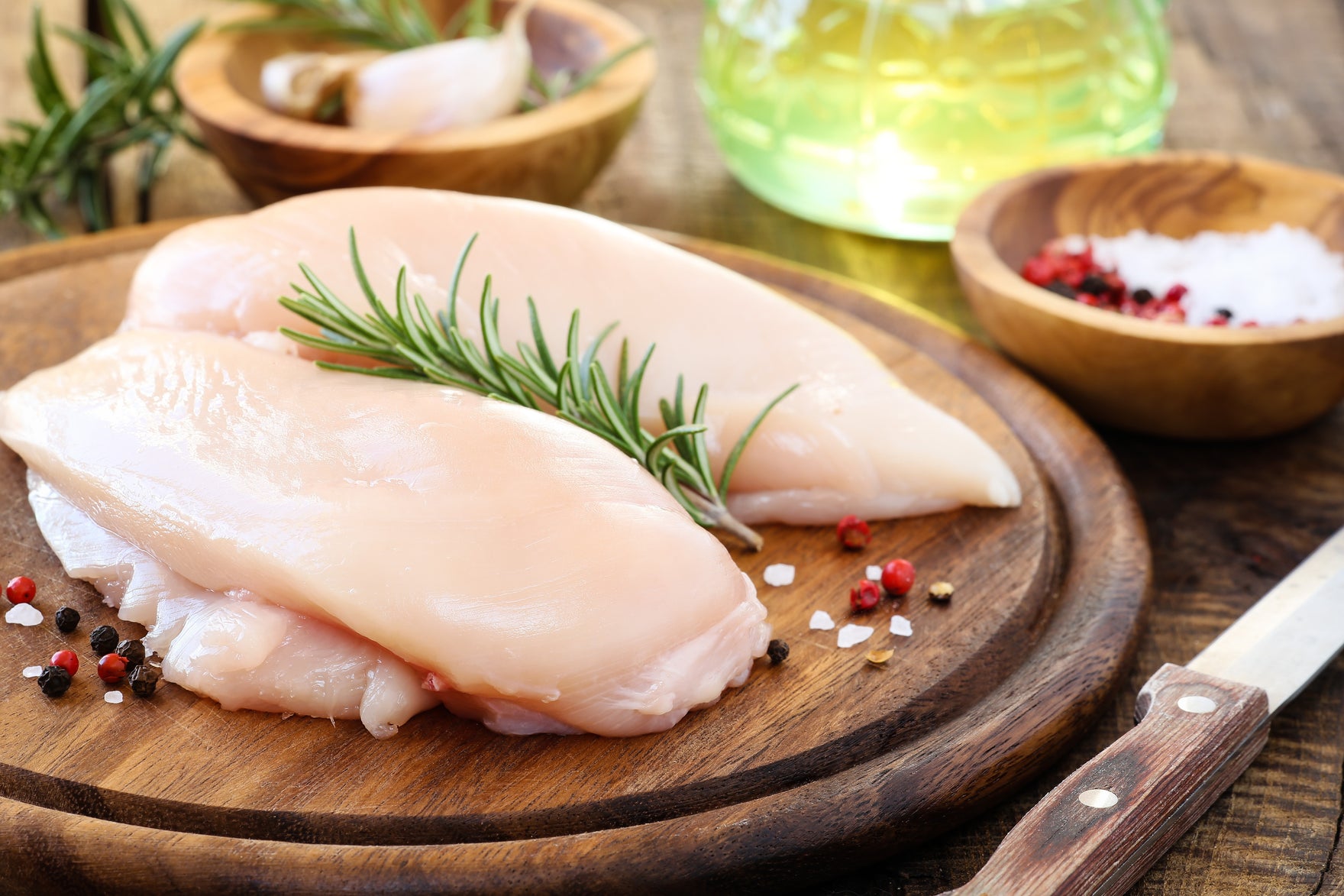 Gluten-Free Rosemary Chicken Dog Treats