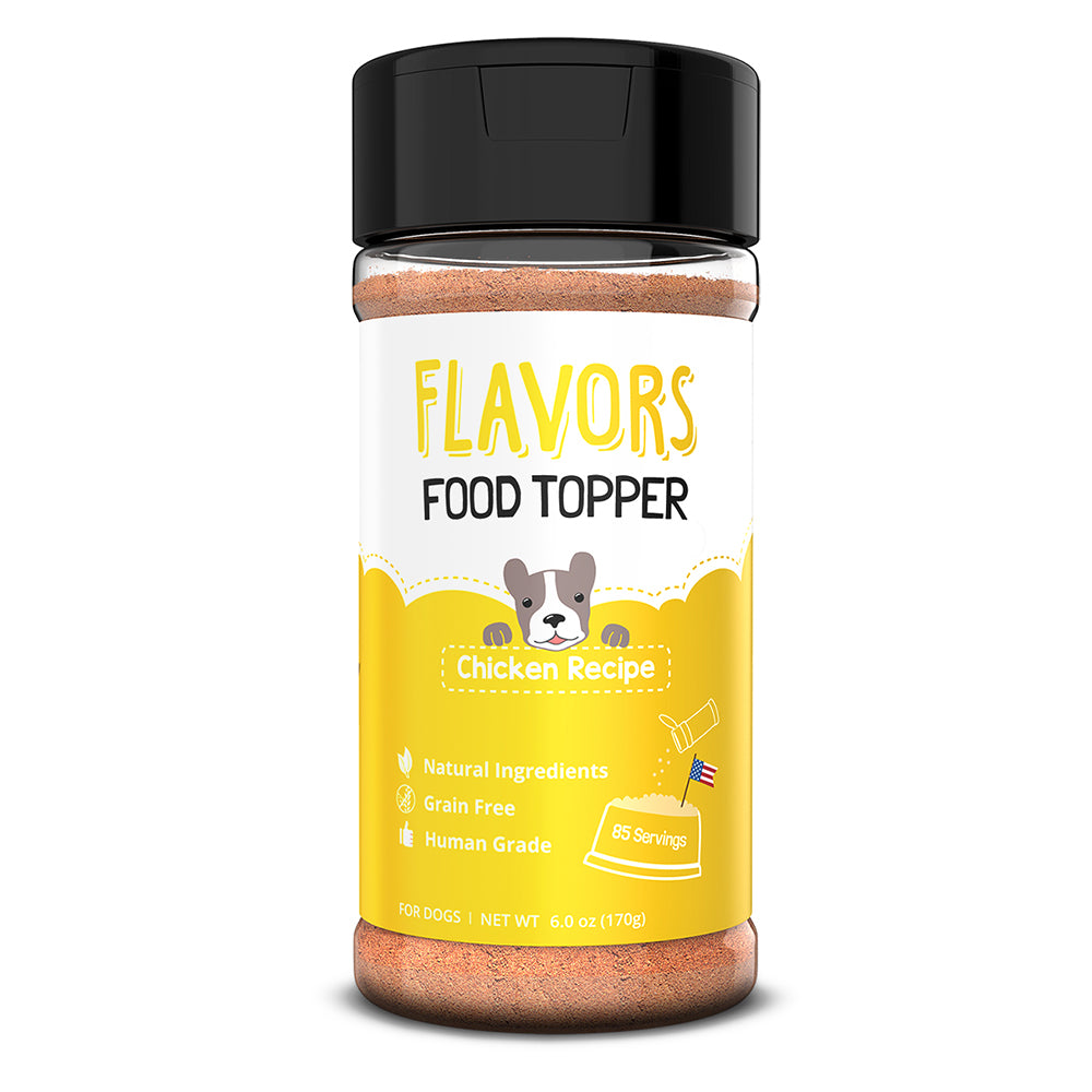 FLAVORS Food Toppers for Picky Dogs and Cats