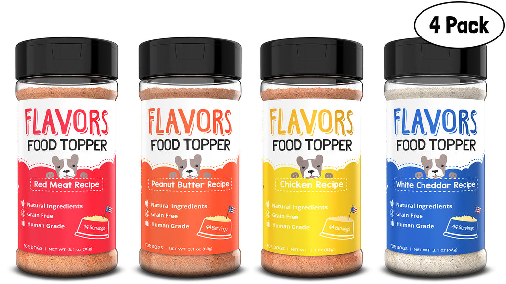 FLAVORS Dog Food Toppers and Treat Mix For Pets