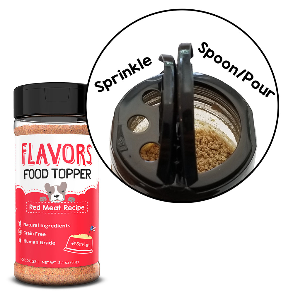 FLAVORS Dog Food Toppers and Treat Mix For Pets