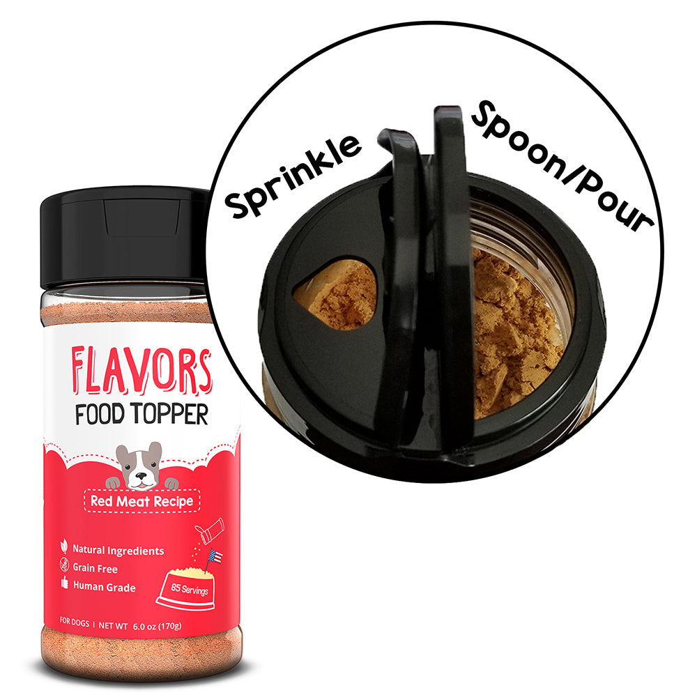 FLAVORS Dog Food Toppers and Treat Mix For Pets