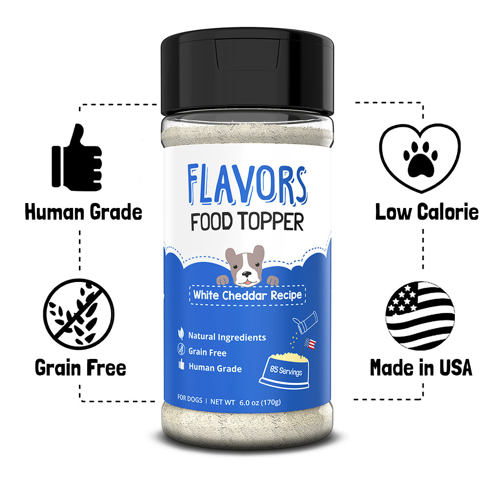 FLAVORS Dog Food Toppers and Treat Mix For Pets