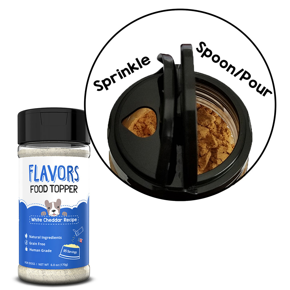 FLAVORS Food Toppers for Picky Dogs and Cats